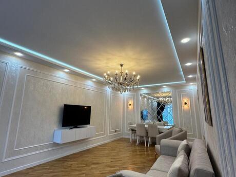 2 otaqlı yeni tikili - İnşaatçılar m. - 95 m²