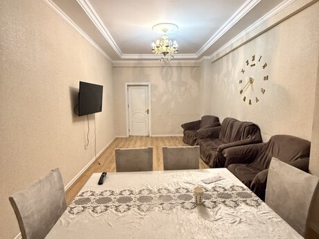 3 otaqlı yeni tikili - Qara Qarayev m. - 90 m²
