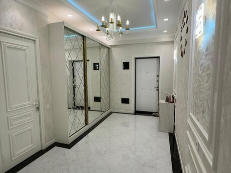 3 otaqlı yeni tikili - İnşaatçılar m. - 90 m²