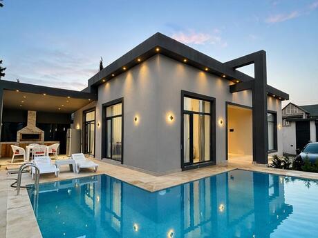3 otaqlı həyət evi/bağ evi - Xəzər r. - 200 m²