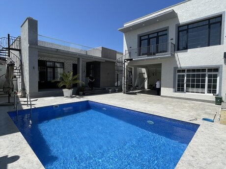 5 otaqlı həyət evi/bağ evi - Mərdəkan q. - 350 m²