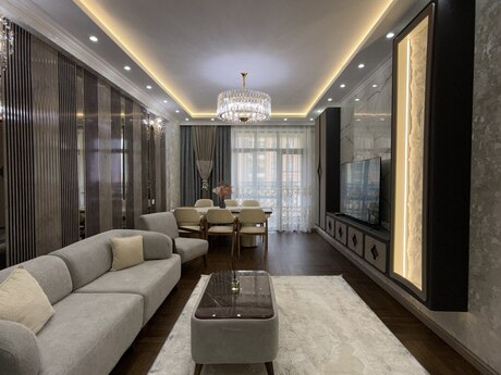 3 otaqlı yeni tikili - Qara Qarayev m. - 130 m²