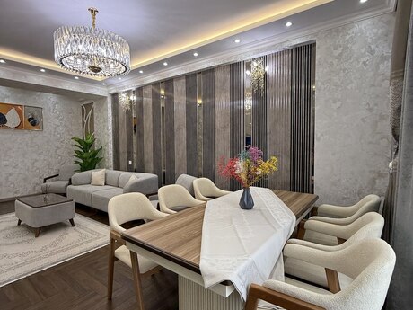 3 otaqlı yeni tikili - Qara Qarayev m. - 130 m²