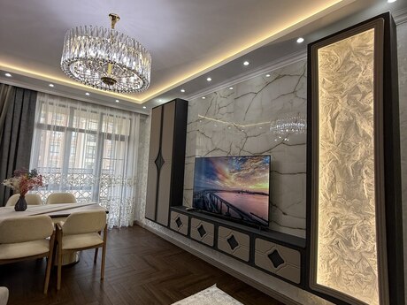 3 otaqlı yeni tikili - Qara Qarayev m. - 130 m²