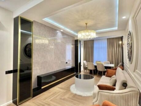 2 otaqlı yeni tikili - 8-ci mikrorayon q. - 75 m²