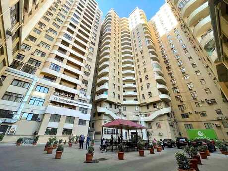 2-комн. новостройка - м. Элмляр Академиясы - 91 м²