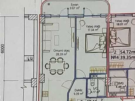 2 otaqlı yeni tikili - Sumqayıt - 70 m²