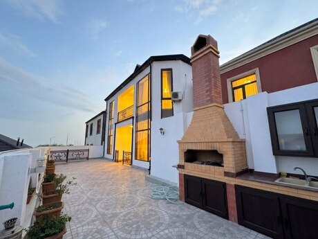 4 otaqlı həyət evi/bağ evi - Badamdar q. - 550 m²