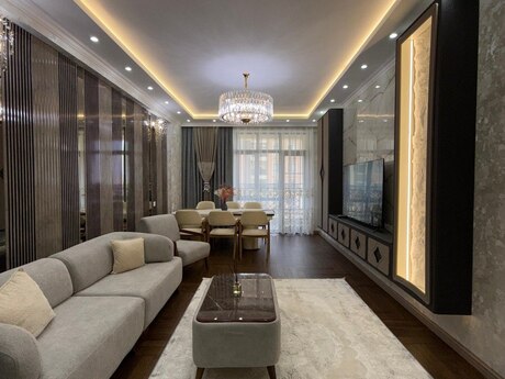 3 otaqlı yeni tikili - Qara Qarayev m. - 130 m²