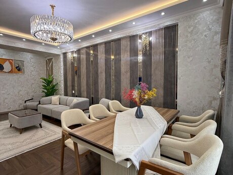 3 otaqlı yeni tikili - Qara Qarayev m. - 130 m²