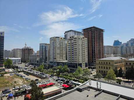 3 otaqlı yeni tikili - Şah İsmayıl Xətai m. - 95 m²