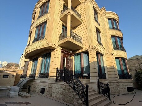 5 otaqlı həyət evi/bağ evi - Həzi Aslanov m. - 850 m²