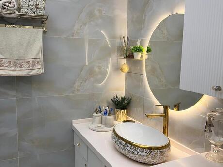 3 otaqlı yeni tikili - Bakıxanov q. - 108 m²