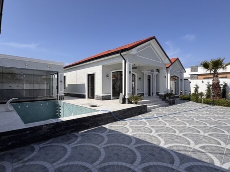 4 otaqlı həyət evi/bağ evi - Mərdəkan q. - 180 m²