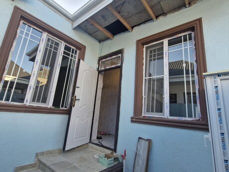 2 otaqlı həyət evi/bağ evi - Masazır q. - 35 m²