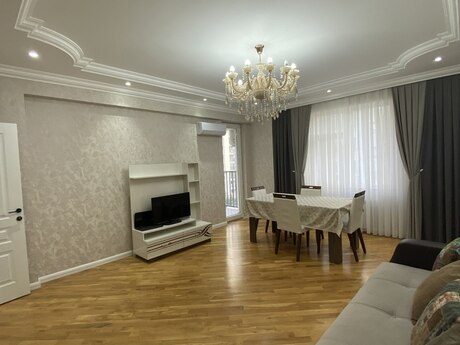 3 otaqlı yeni tikili - Həzi Aslanov m. - 127 m²
