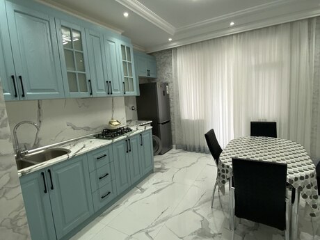 3 otaqlı yeni tikili - Həzi Aslanov m. - 127 m²