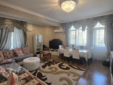 3 otaqlı yeni tikili - Həzi Aslanov m. - 135 m²