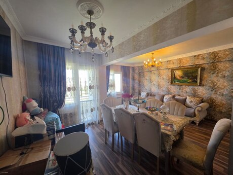 3 otaqlı yeni tikili - İnşaatçılar m. - 110 m²