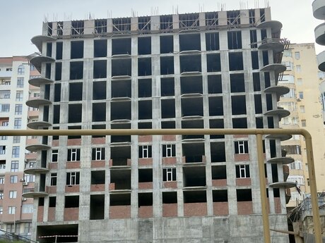 1 otaqlı yeni tikili - İnşaatçılar m. - 66 m²