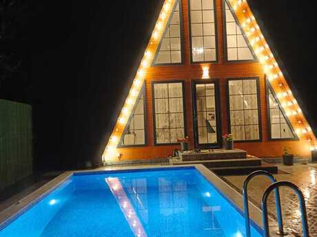 2 otaqlı həyət evi/bağ evi - Qusar - 85 m²