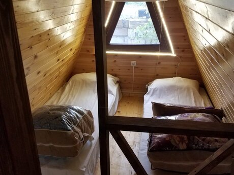 2 otaqlı həyət evi/bağ evi - Qəbələ - 30 m²