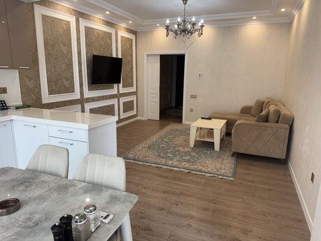 3 otaqlı yeni tikili - Şah İsmayıl Xətai m. - 126 m²