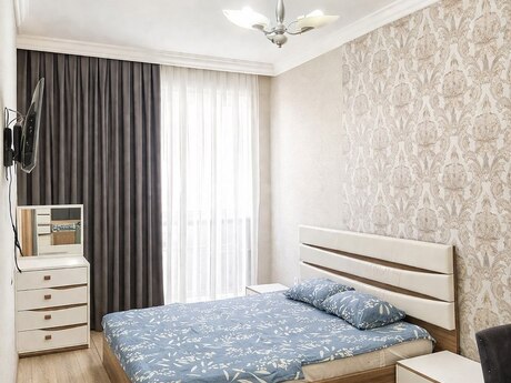 3 otaqlı yeni tikili - Şah İsmayıl Xətai m. - 105 m²