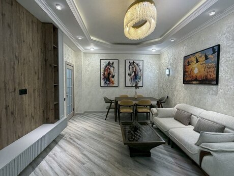 3 otaqlı yeni tikili - Həzi Aslanov m. - 90 m²