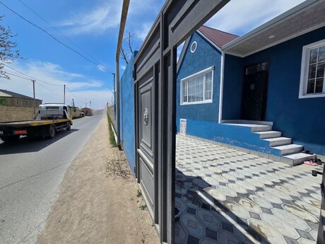 3 otaqlı həyət evi/bağ evi - Binə q. - 100 m²