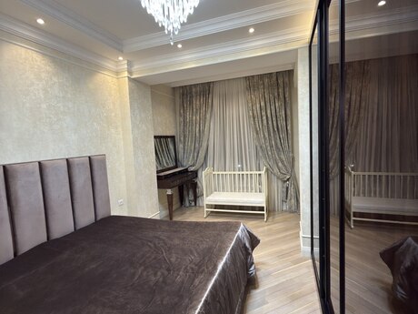 2 otaqlı yeni tikili - Şah İsmayıl Xətai m. - 110 m²