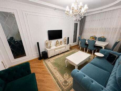 2 otaqlı yeni tikili - Memar Əcəmi m. - 55 m²