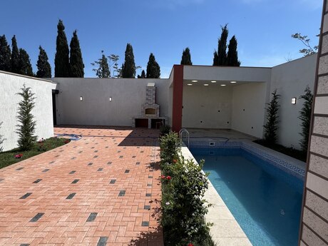4 otaqlı həyət evi/bağ evi - Şüvəlan q. - 120 m²