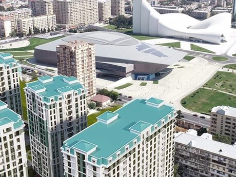 4-комн. новостройка - м. Нариман Нариманов - 117 м²