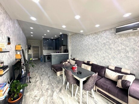 3 otaqlı yeni tikili - Şah İsmayıl Xətai m. - 80 m²