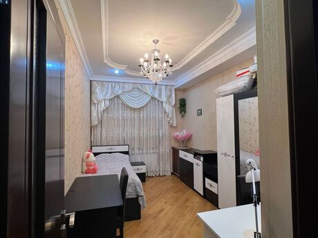 4 otaqlı yeni tikili - İnşaatçılar m. - 140 m²