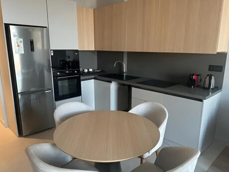 2 otaqlı yeni tikili - Nardaran q. - 90 m²