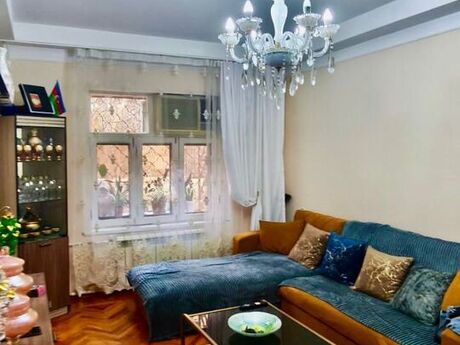 2 otaqlı köhnə tikili - İnşaatçılar m. - 55 m²