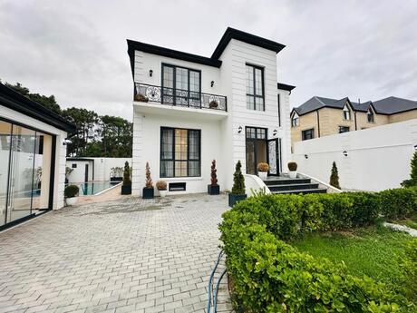 5 otaqlı həyət evi/bağ evi - Mərdəkan q. - 320 m²
