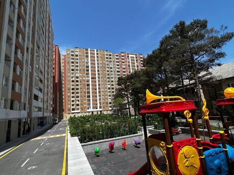 2 otaqlı yeni tikili - Qara Qarayev m. - 75 m²