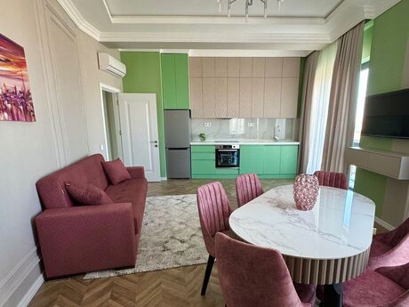 3 otaqlı yeni tikili - Şah İsmayıl Xətai m. - 100 m²
