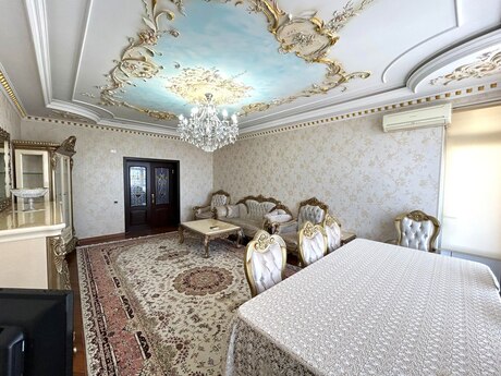 4 otaqlı yeni tikili - Şah İsmayıl Xətai m. - 130 m²