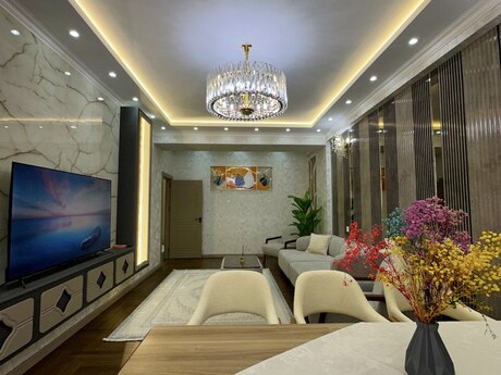 3 otaqlı yeni tikili - Qara Qarayev m. - 127 m²