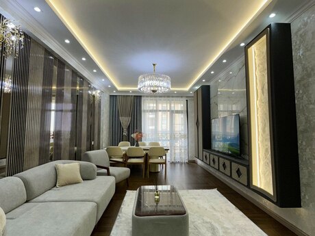 3 otaqlı yeni tikili - Qara Qarayev m. - 127 m²
