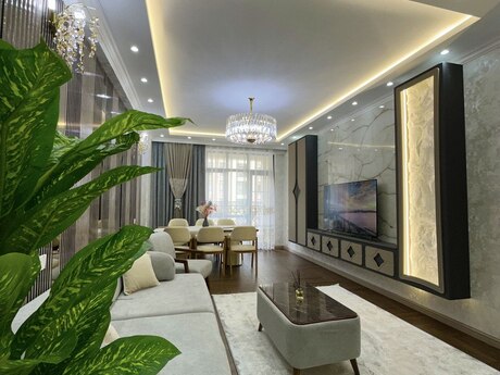 3 otaqlı yeni tikili - Qara Qarayev m. - 127 m²