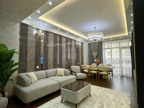 3 otaqlı yeni tikili - Qara Qarayev m. - 127 m²