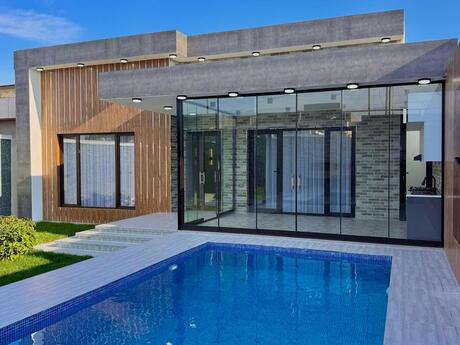 4 otaqlı həyət evi/bağ evi - Mərdəkan q. - 180 m²