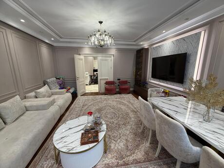 3 otaqlı yeni tikili - Nəriman Nərimanov m. - 137 m²
