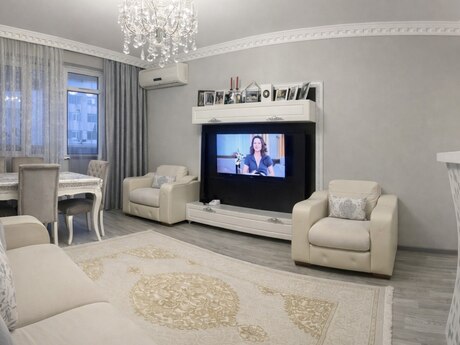 3-комн. новостройка - Сабунчинский  р. - 82 м²