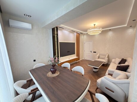 3 otaqlı yeni tikili - Həzi Aslanov m. - 105 m²